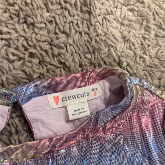 Crewcuts Shiny Rainbow Dress - Picture 2 of 3